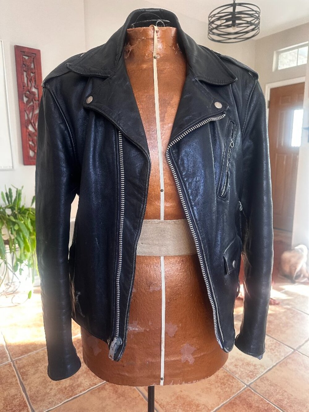 Vintage Schott NYC Perfecto Biker Jacket 40